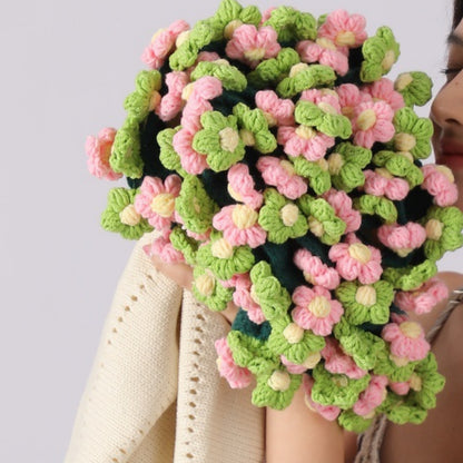 💐Hand-Woven Floral Blanket🌸 — A Bouquet That Never Fades