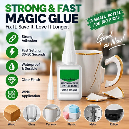 4PCS Fast-Setting Super Glue 💪✨