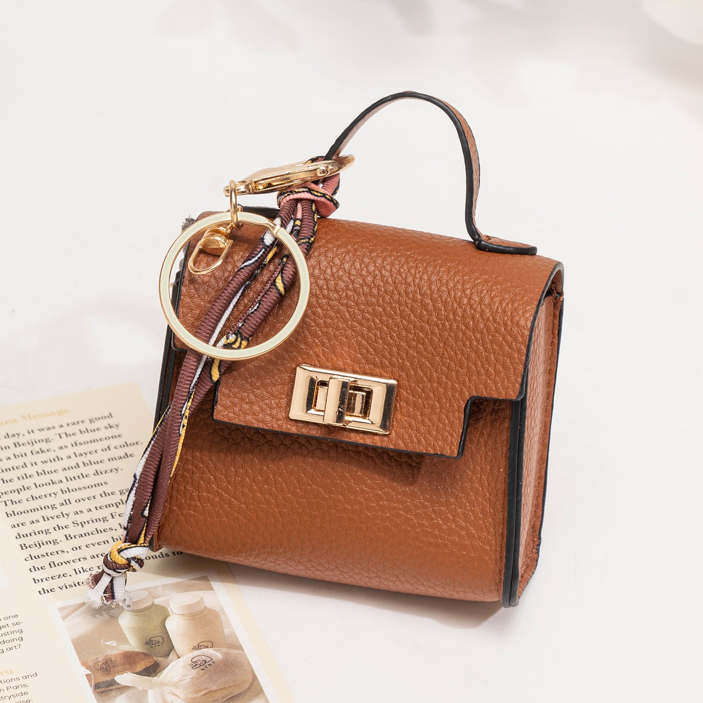 🔥Last Day $9.99👜Mini Square Bag Pendant Keychain