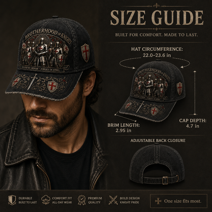 ⚔️ Brotherhood Of Knights Honor Cap 🎁 Free Honor Coin With Every Cap