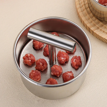 🔥 2026 Kitchen Must-Have 🍖 Stainless Steel Meatball Maker – Easy Press & Perfect Shape