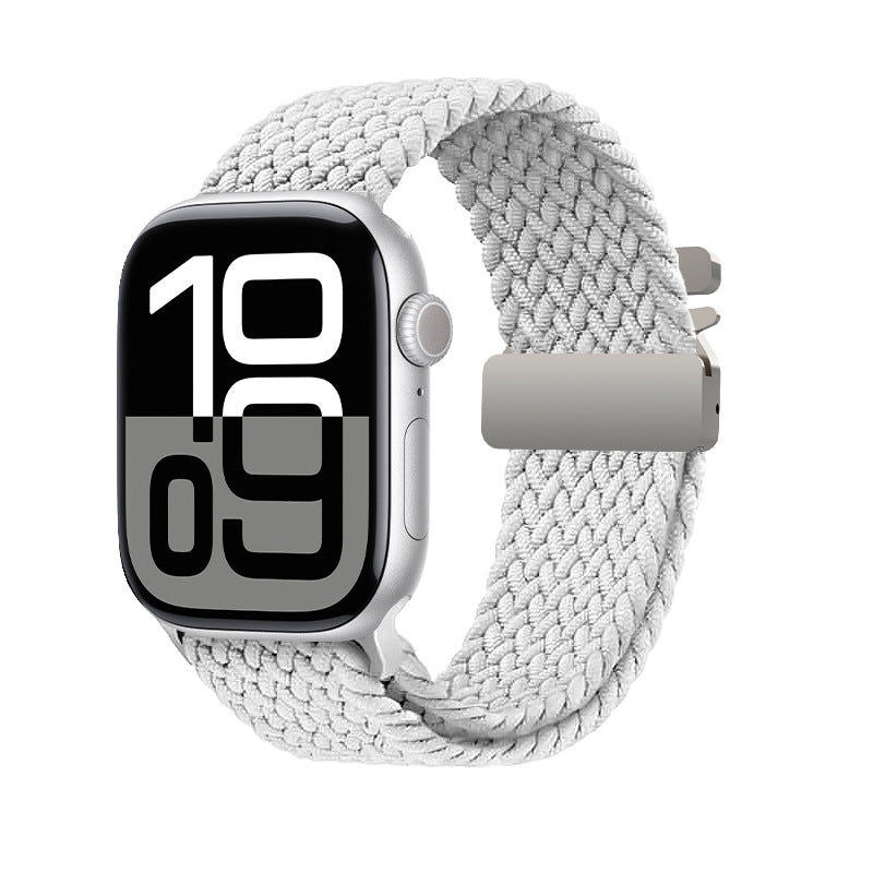 ⌚Apple Watch Parachute-Buckle Woven Nylon Loop Band🏃