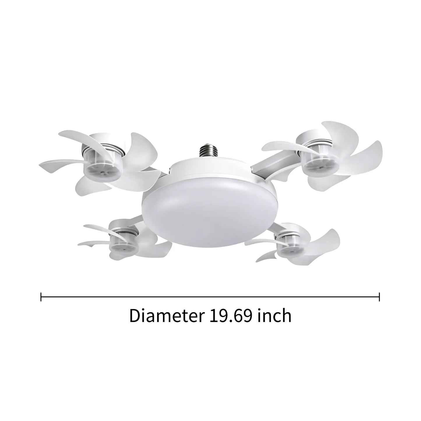 🔥 2026 Hot Sale | E27 Ceiling Fan Light – Cool Air & Bright LED Light in One 💡