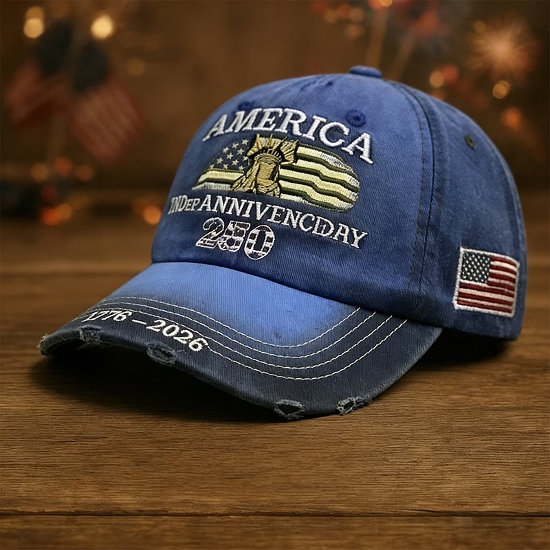 🔥 Hot Sale 50% OFF | 🧢 USA 250th Anniversary Red Cap | Celebrate America's Historic Milestone in Style