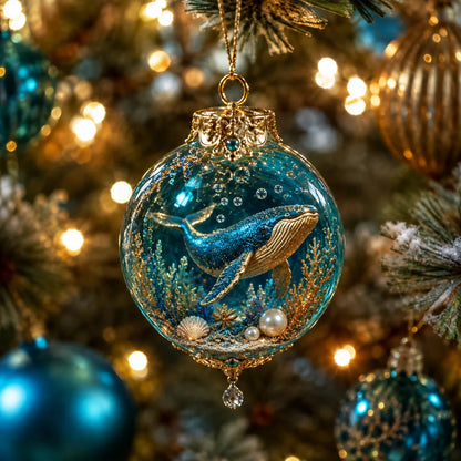 🌊🐢Ocean Wonders Christmas Ornament Collection | ✨Discover A World Beneath The Waves
