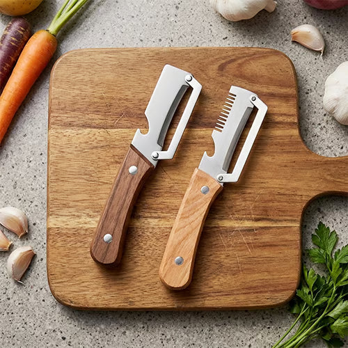 🔪  Multi-Use Stainless Peeler 3-in-1 🥕
