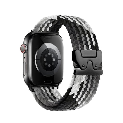 ⌚Apple Watch Parachute-Buckle Woven Nylon Loop Band🏃