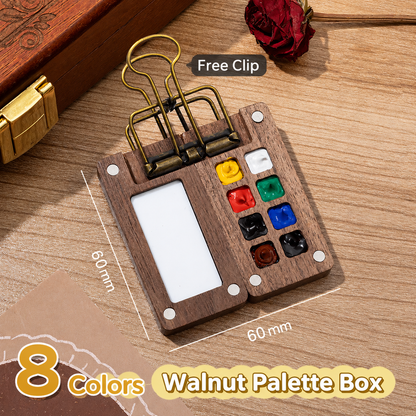 ✨Over 50% OFF Today! 🖌️ Pocket-Sized Watercolor Set for Travel & Journaling