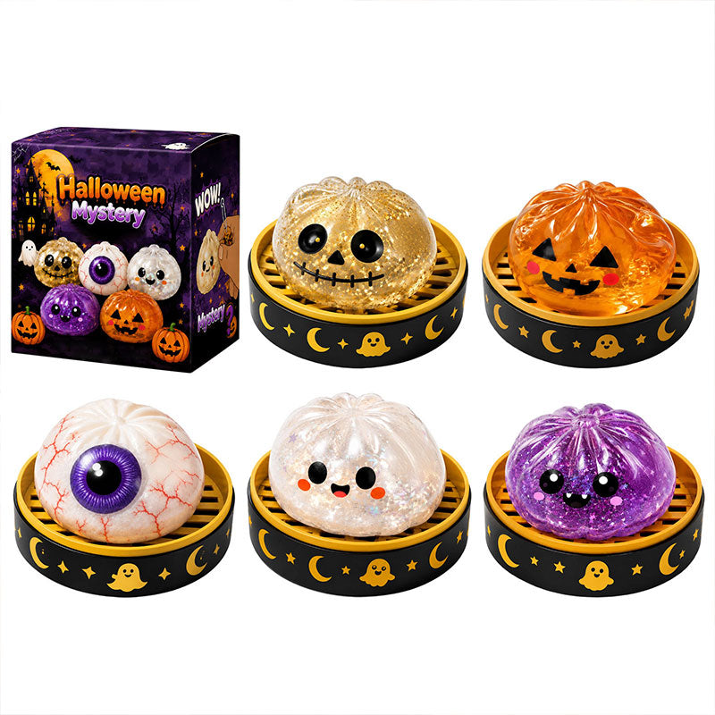 🎃 Halloween Steamer Dumpling Squishy Blind Box | 🔥🔥The Toy Everyone Will Ask About