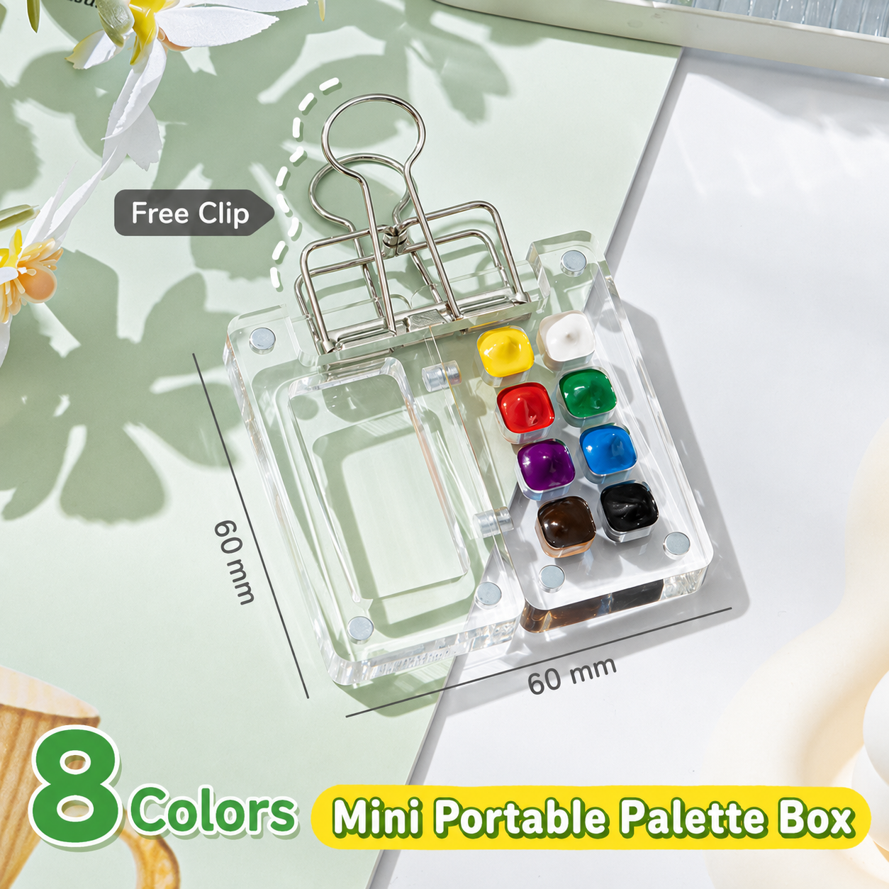 ✨Over 50% OFF Today! 🖌️ Pocket-Sized Watercolor Set for Travel & Journaling