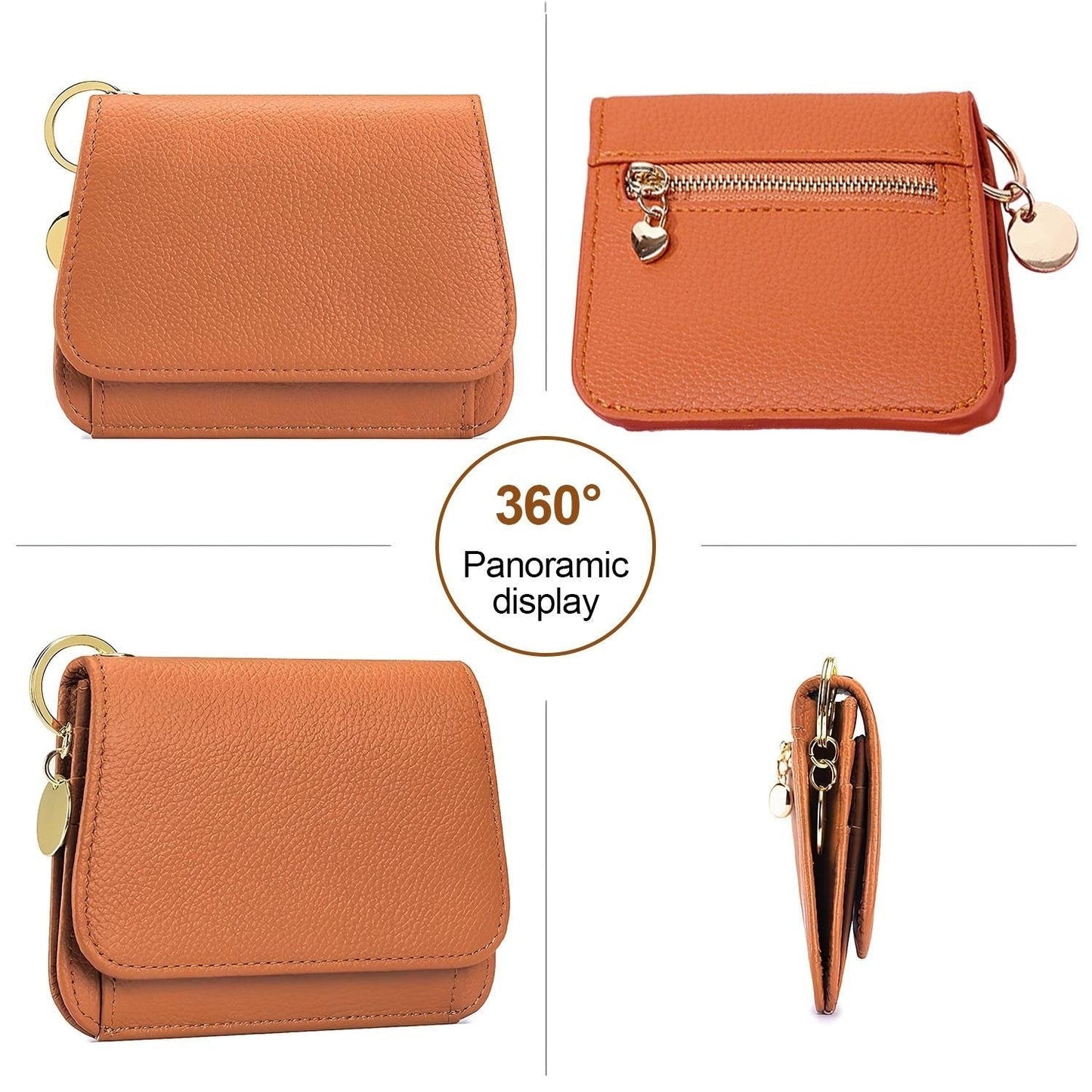 👛 Compact RFID Wallet for Women – Fashionable Card Organizer & Coin Purse 💕