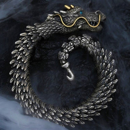 Golden Horn Dragon Bracelet