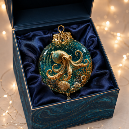 🌊🐢Ocean Wonders Christmas Ornament Collection | ✨Discover A World Beneath The Waves