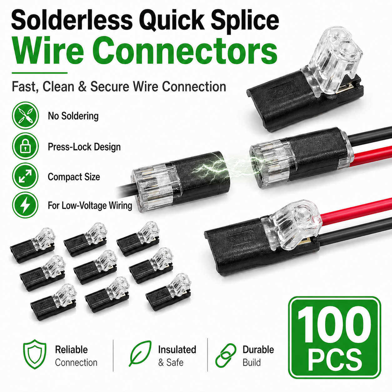 🔥 Great Value Deal ⚡ Quick Splice Wire Connectors🔌