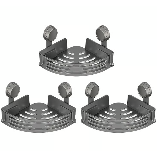 🏡Suction Cup Storage Rack — No Drilling Required, Instantly Adds Storage Space🛁