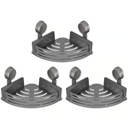 🏡Suction Cup Storage Rack — No Drilling Required, Instantly Adds Storage Space🛁