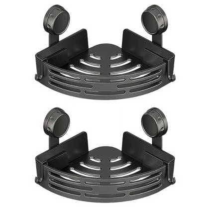 🏡Suction Cup Storage Rack — No Drilling Required, Instantly Adds Storage Space🛁