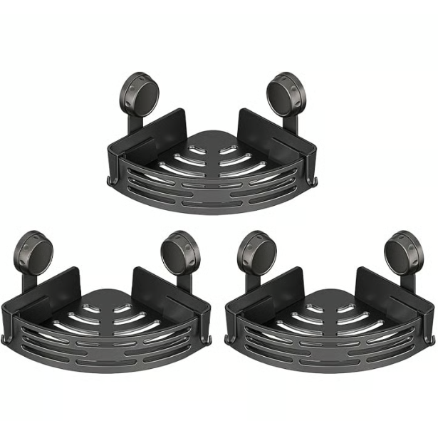 🏡Suction Cup Storage Rack — No Drilling Required, Instantly Adds Storage Space🛁