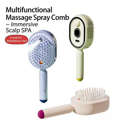🔥Last Day Sale 55% OFF 🔥Electric Spray Air Cushion Massage Comb