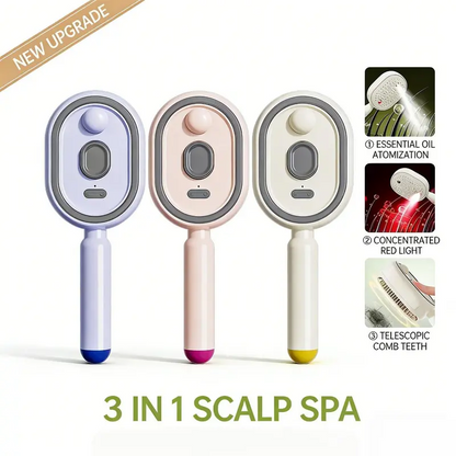 🔥Last Day Sale 55% OFF 🔥Electric Spray Air Cushion Massage Comb