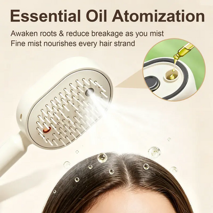 🔥Last Day Sale 55% OFF 🔥Electric Spray Air Cushion Massage Comb