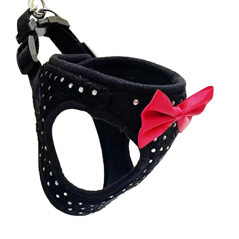 🐾 Luxury Look, Cloud-Like Comfort ✨  Soft, Breathable Harness Vest for Cats & Small Dogs 🐱🐶