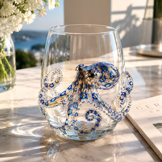 🌊 The Perfect Beach House Gift 🐙 3D Ocean Animal Artisan Glassware Collection