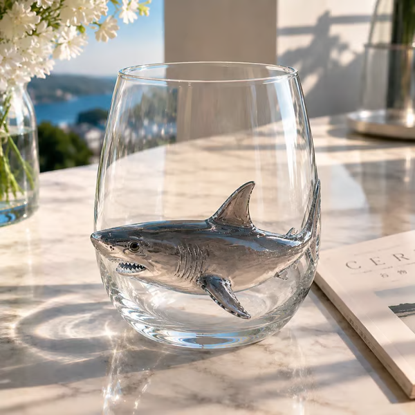 2026 HOT SALE🌊 3D Ocean Animal Artisan Glassware Collection | For Fresher Sips, Sunlight-Catching Details, Coastal Elegance & Elevated Home Bar Vibes ✨