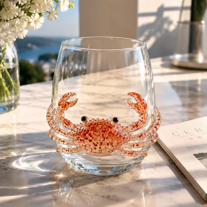 2026 HOT SALE🌊 3D Ocean Animal Artisan Glassware Collection | For Fresher Sips, Sunlight-Catching Details, Coastal Elegance & Elevated Home Bar Vibes ✨