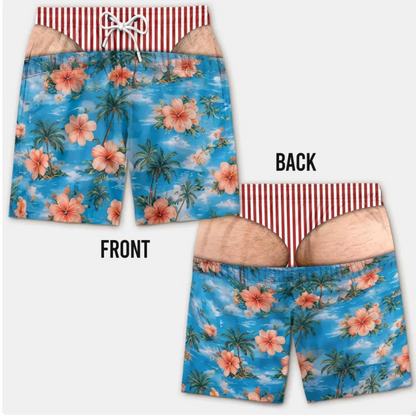 🔥🥳40K+ SOLD!😂Funny Patriotic Men’s Swim Trunks