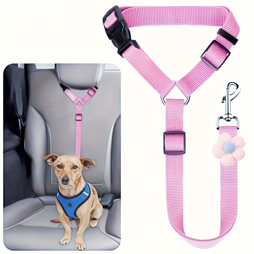 🐶 LIMITED TIME OFFER: BUY 1 GET 1 FREE! 🎁 2-Pack Dog Travel Safety Belts — Keep Your Pup Safe on Every Ride 🚗