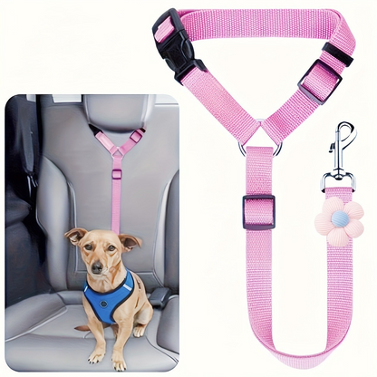 🐶 LIMITED TIME OFFER: BUY 1 GET 1 FREE! 🎁 2-Pack Dog Travel Safety Belts — Keep Your Pup Safe on Every Ride 🚗