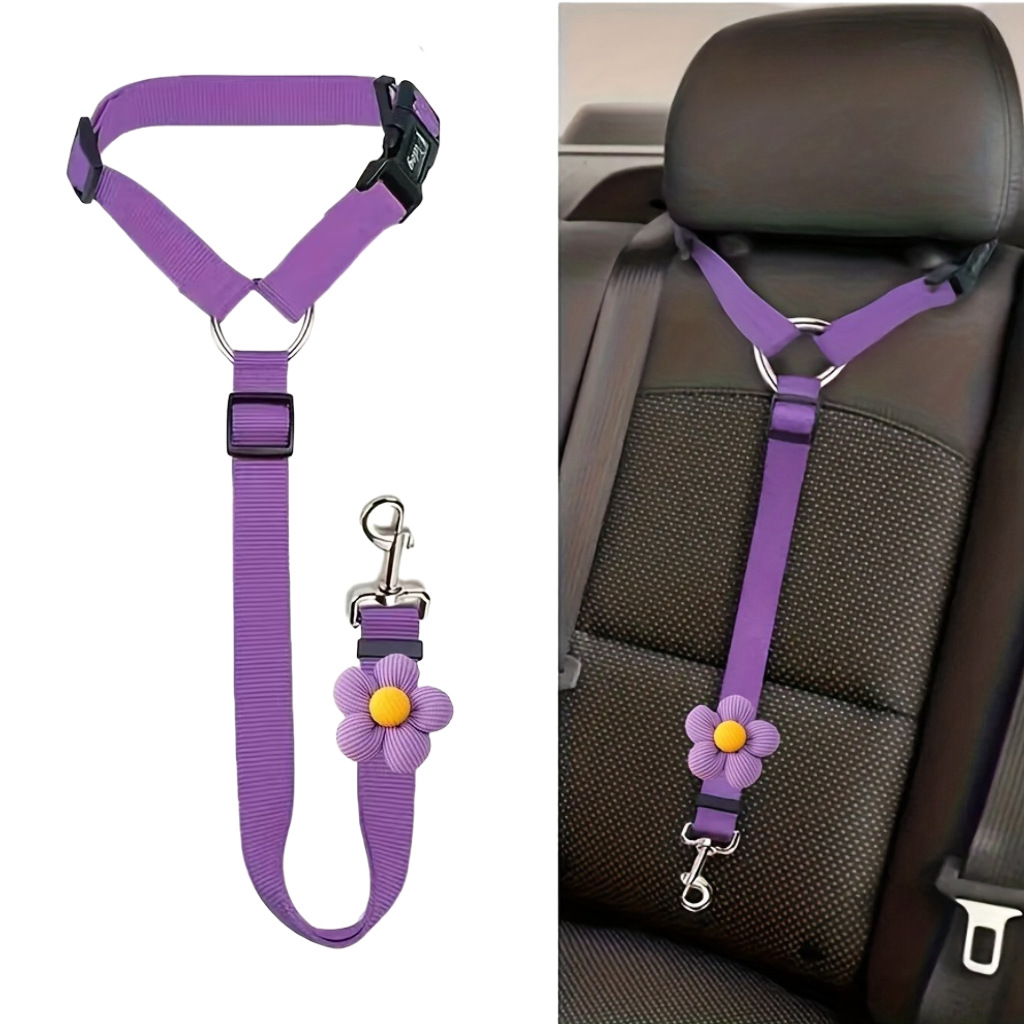 🐶 LIMITED TIME OFFER: BUY 1 GET 1 FREE! 🎁 2-Pack Dog Travel Safety Belts — Keep Your Pup Safe on Every Ride 🚗