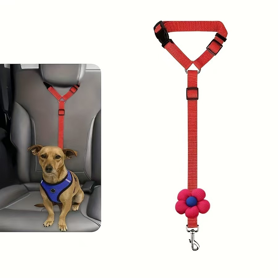 🐶 LIMITED TIME OFFER: BUY 1 GET 1 FREE! 🎁 2-Pack Dog Travel Safety Belts — Keep Your Pup Safe on Every Ride 🚗