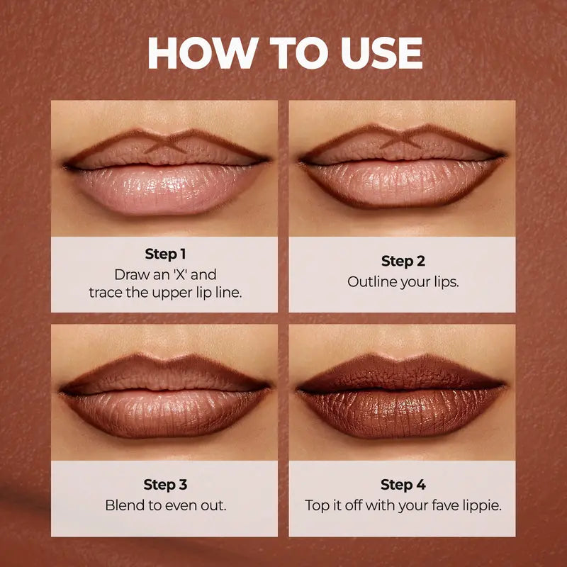 💄12-Color Matte Lip Liner Set💋- Define Your Lips with Confidence