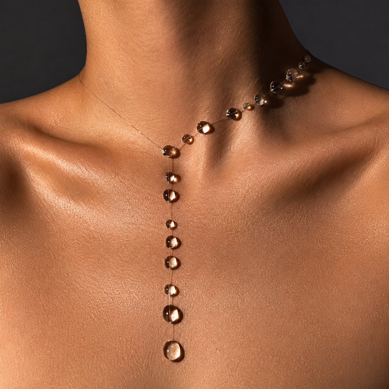 ✨ Water Drop Inspiration Series Jewelry 💧 Delicate Teardrop Design with Timeless Elegance