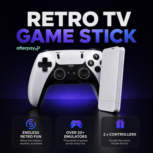 🔥 Over 50% OFF Today! 🎮 Retro TV Game Console with Dual Controllers