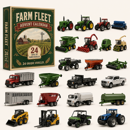 Build the Fleet Collection 24-Day Vehicle Advent Calendar Series | ✨A New Adventure Every Morning