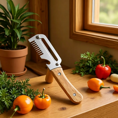 🔪  Multi-Use Stainless Peeler 3-in-1 🥕