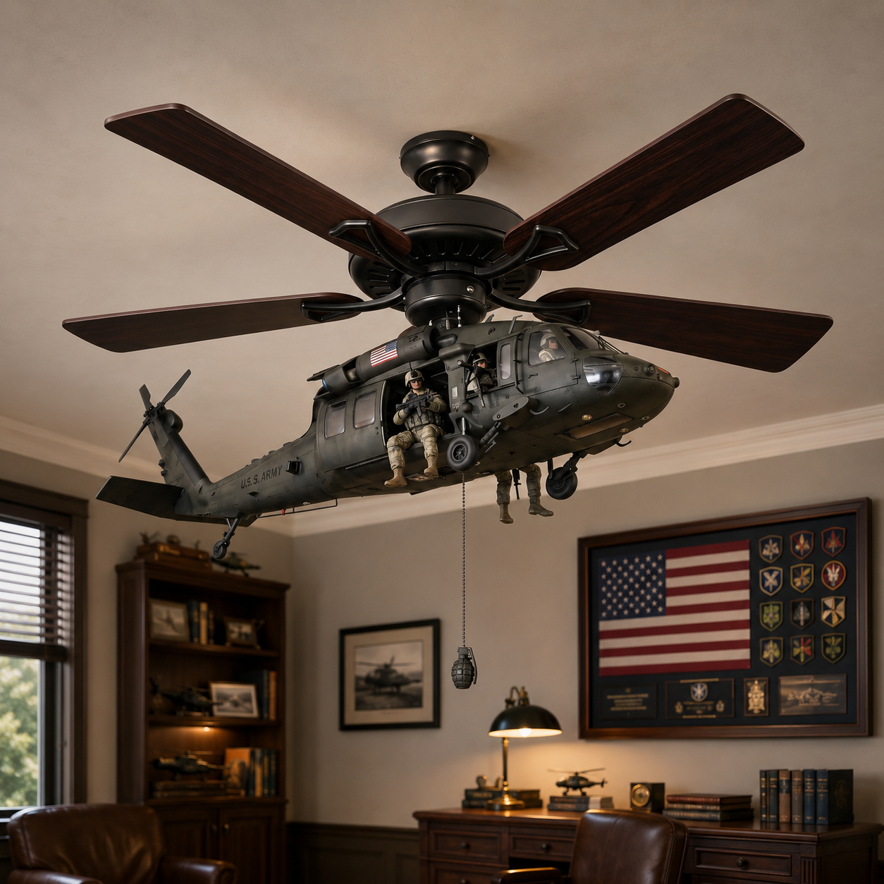 🚁Helicopter Ceiling Fan Attachment Kit – Decorative Ceiling Fan Accessories for Home & Room Decor