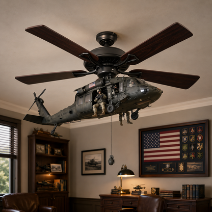 🚁Helicopter Ceiling Fan Attachment Kit – Decorative Ceiling Fan Accessories for Home & Room Decor
