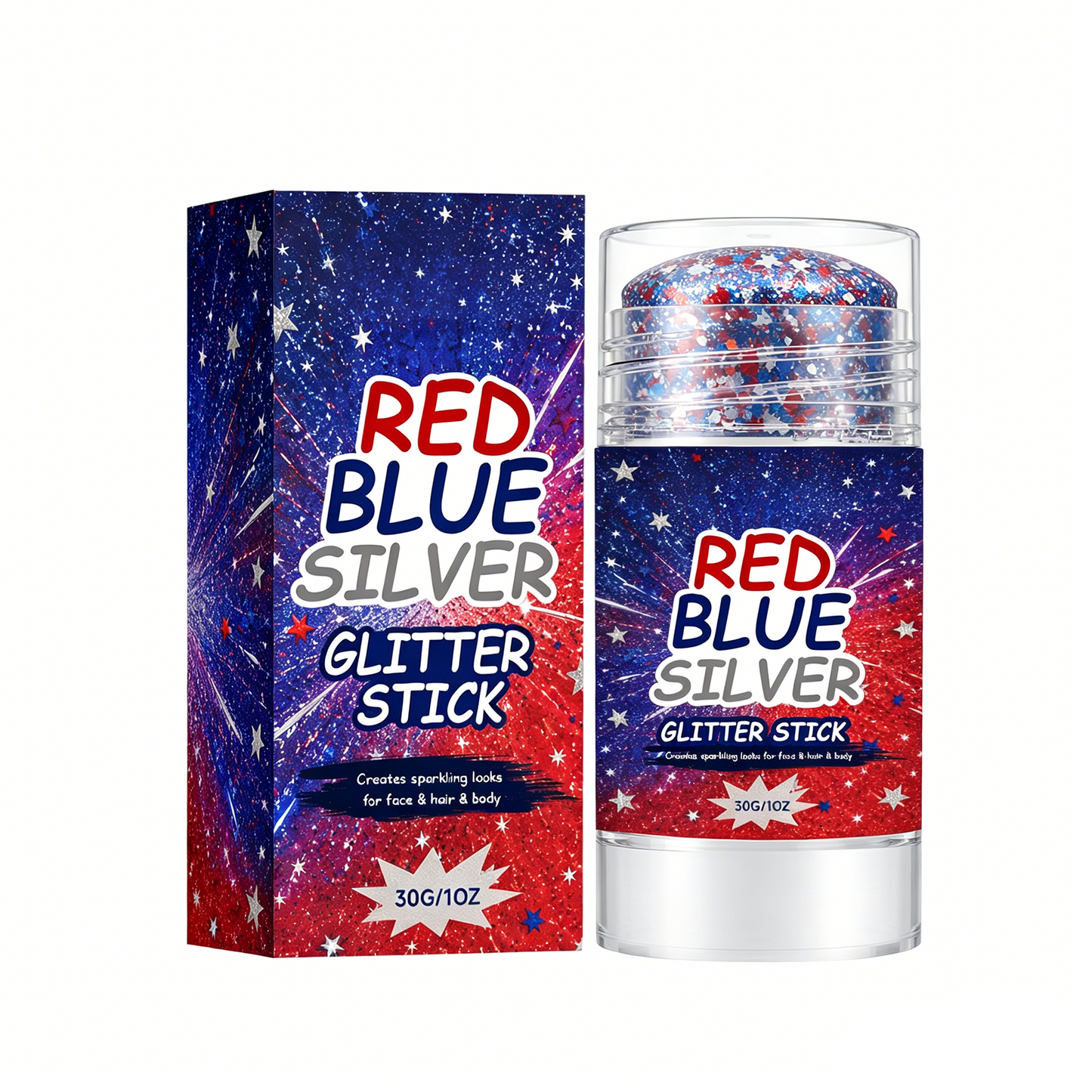 🌈Glitter Makeup Stick💄 — Create a Sparkling Look✨