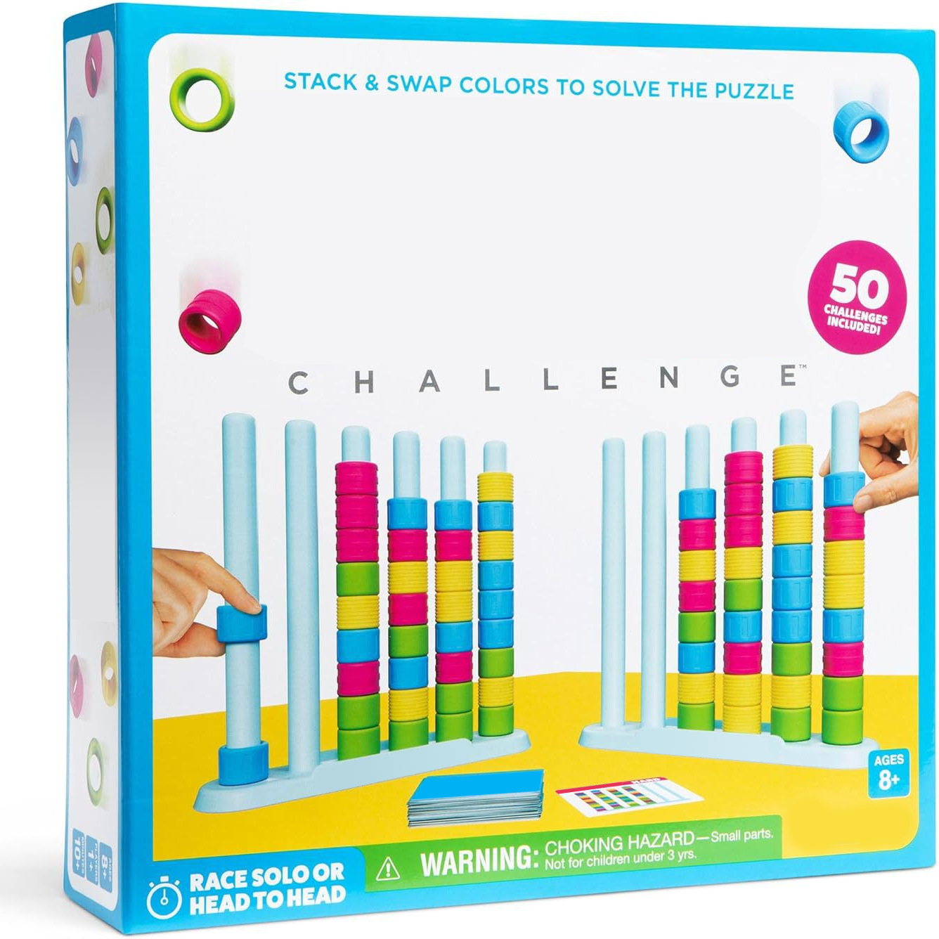 🎁Color Matching Stacking Game — Educational Party Game Toy🧠