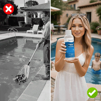 🏊 Pool Clarifier Liquid – Fast Dissolve, Crystal Clear & Odor-Free Water