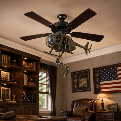 🚁Helicopter Ceiling Fan Attachment Kit – Decorative Ceiling Fan Accessories for Home & Room Decor