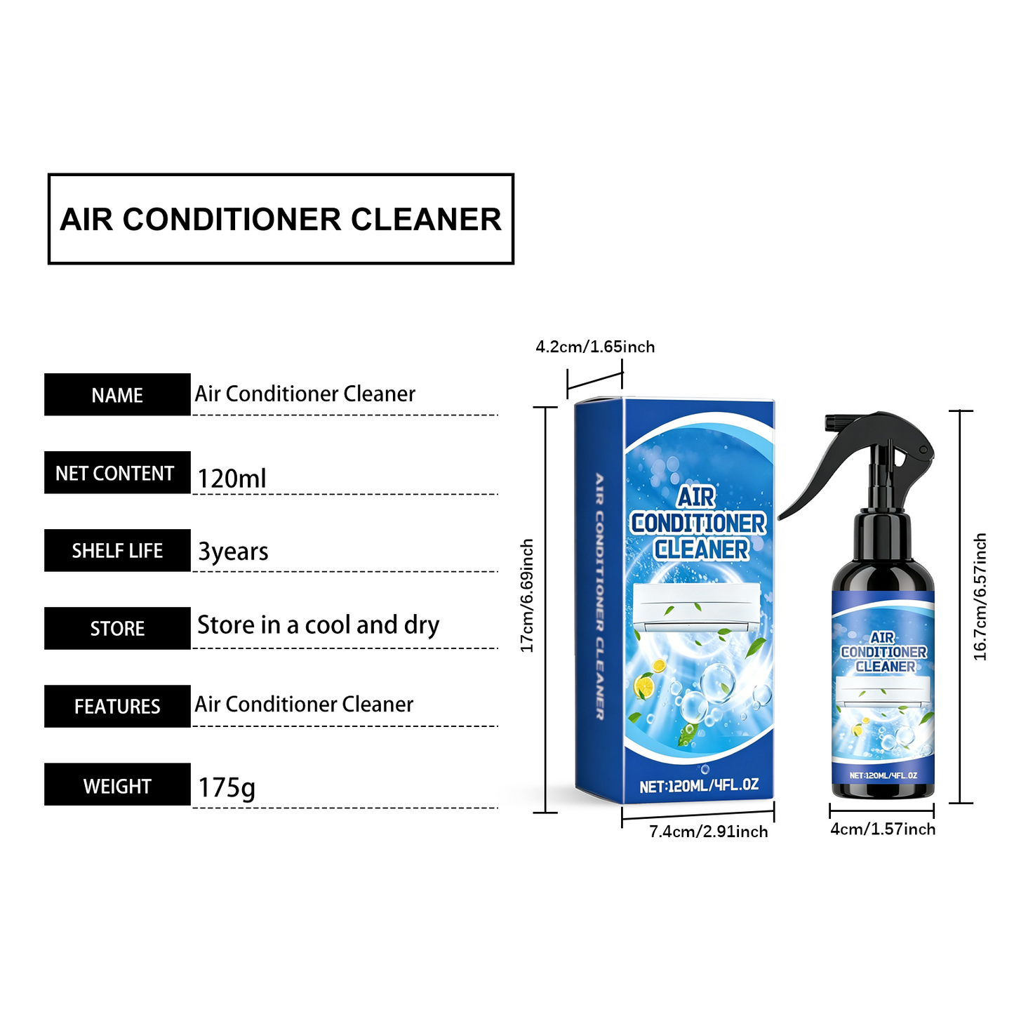 🧼 BUY 2 GET 1 FREE ! ✨Air-Conditioning Cleaner🔥