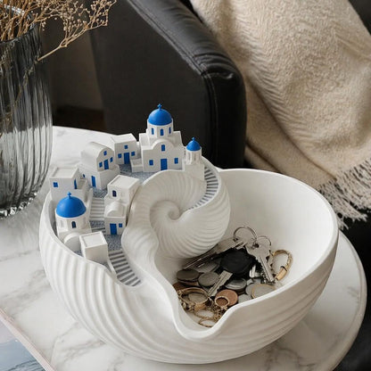 🎁 A Unique Gift 🌊Santorini Catchall Bowl