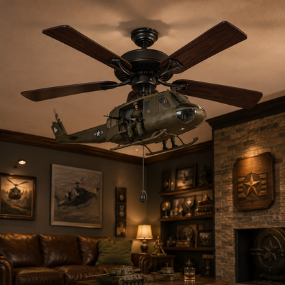 🚁Helicopter Ceiling Fan Attachment Kit – Decorative Ceiling Fan Accessories for Home & Room Decor