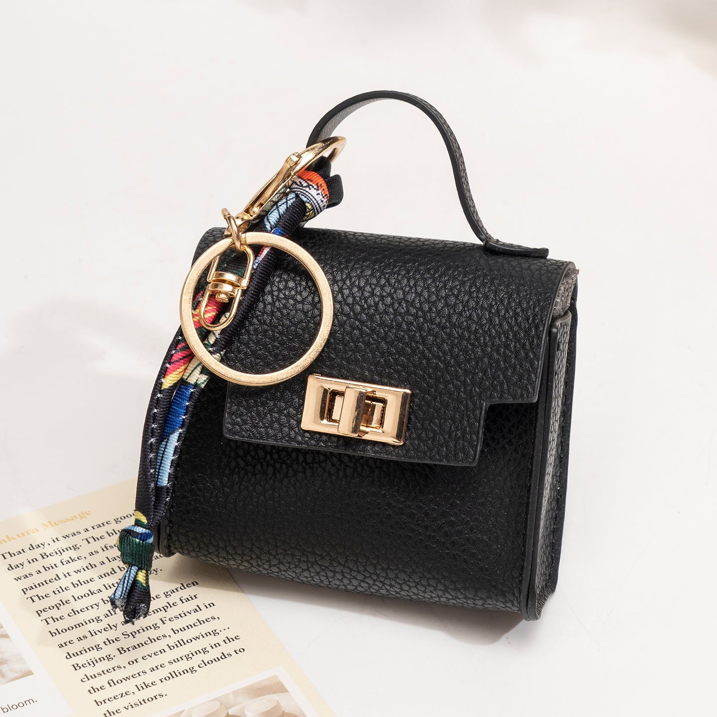 🔥Last Day $9.99👜Mini Square Bag Pendant Keychain