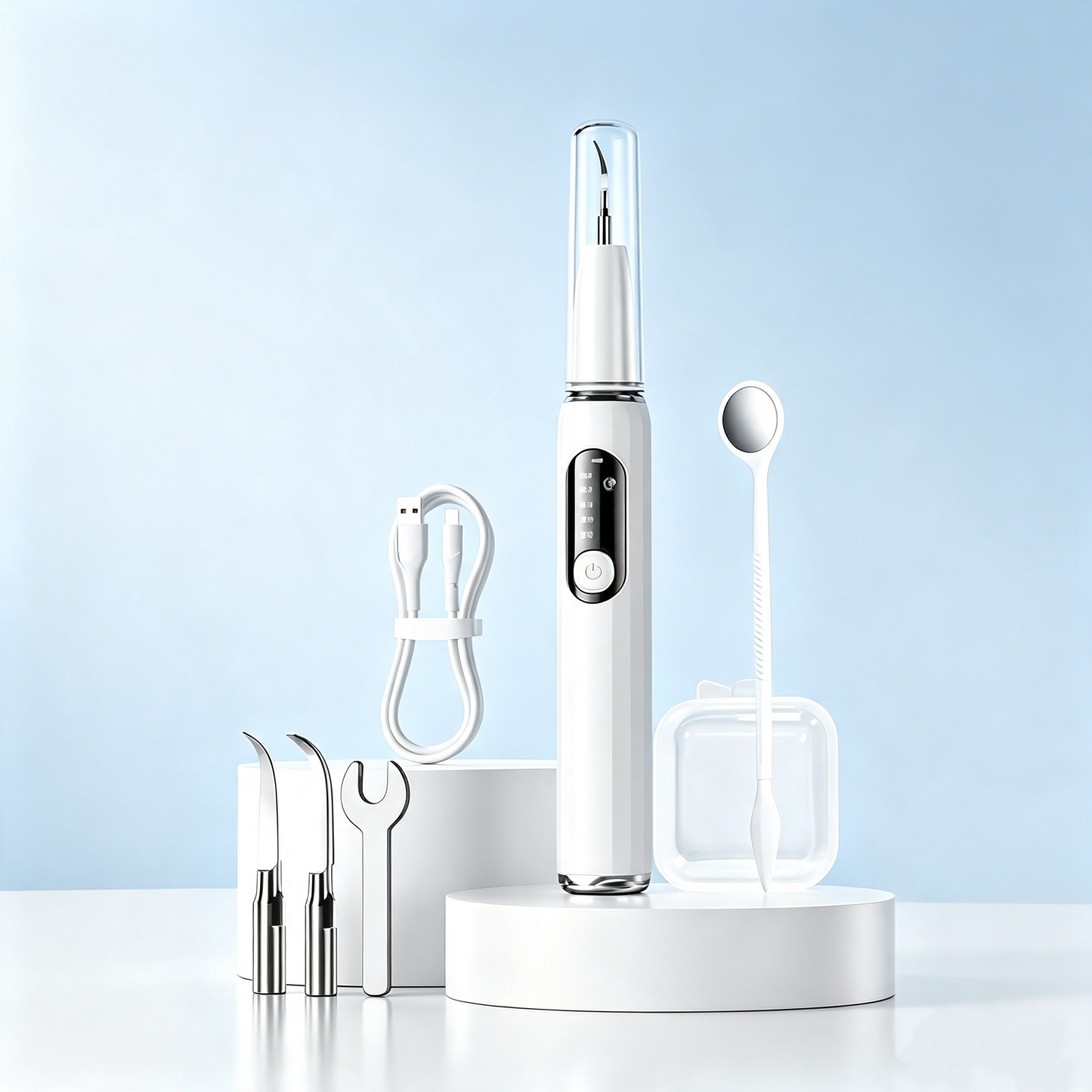 😁Ultrasonic Teeth Whitening Cleaner Set